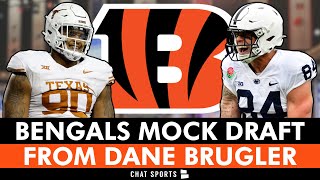 NFL Mock Draft Bengals Draft Picks In Dane Brugler’s 7Round 2024 NFL Mock Draft For The Athletic [upl. by Attela]