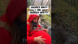 Jacket On or Jacket Off 🧥🤷‍♂️🛸 handpan music musician nature naturesounds drums water [upl. by Leifer171]