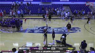 MNU Volleyball vs Avila 2024 [upl. by Terryn]