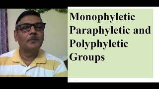 Monophyletic Paraphyletic and Polyphyletic Taxa [upl. by Nakashima]