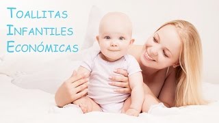 Como Hacer Toallitas Infantiles y Economicas [upl. by Arrac633]