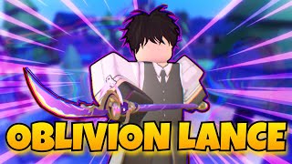 USE THE NEW OBLIVION LANCE Rampant Blade Battlegrounds [upl. by Nomelihp]