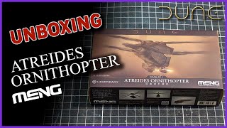 Unboxing and Review of Dune Ornithopter Model Kit [upl. by Damien]