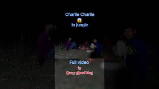 Charlie Charlie Ghost Game At Night [upl. by Arbmik822]