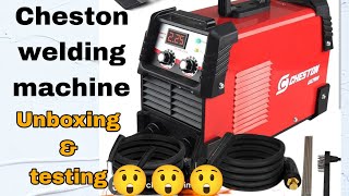 😵cheston welding set unboxing 😵viral subscribe youtuber electronic cheston welder [upl. by Eibbil]