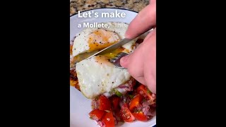 Molletes  How to Make Mexican Sandwich shorts [upl. by Jeanne809]