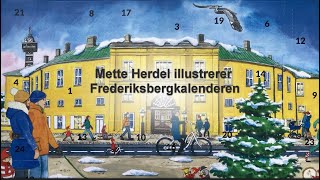 Mette Herdel illustrerer Frederiksbergkalenderen 2024 [upl. by Golanka847]