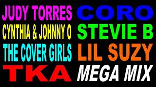 Freestyle MegaMix  Judy Torres  Cynthia amp Johnny O  TKA  DJ Paul S [upl. by Chanda]