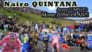 Nairo QuintanaðŸ‡¨ðŸ‡´ðŸš€ASCENSO COMPLETOâœ”ï¸Monte ZONCOLANâ›°ï¸ðŸ†GANAðŸ‡®ðŸ‡¹Giro de ITALIA 2014ðŸ’ªðŸ½Dia HISTORICO [upl. by Sirred]