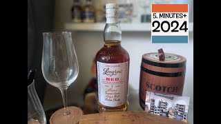 Longrow 7Y quotREDquot Edition 2024  Pinot Noir Cask Matured 571  5 Minutes 2024 [upl. by Hazlip]