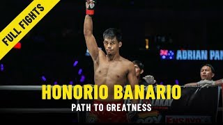 Honorio Banarios Path To Greatness  ONE Features amp Full Fights [upl. by Blondelle684]