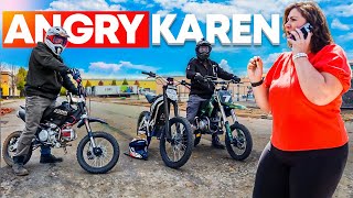 Karens HATE Pit Bikes [upl. by Georgine]