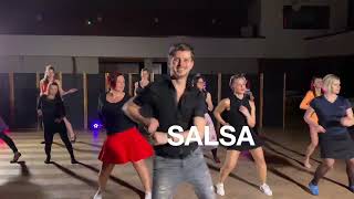 Tanec pro ženy  Latinskoamerické tance  BACHATA  salsa  solo  Magalenha Sérgio Mendes 😊 [upl. by Akilaz185]