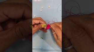 Beti ko follow krna pda 😳🤫  Silk Thread Jhumkas new Designs  ghamu Saran shorts diy [upl. by Nifares524]