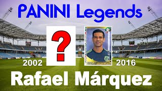 Panini LEGENDS  Rafael Márquez Mexico [upl. by Yelsew]