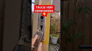 Trucje verf verwijderen [upl. by Ki723]