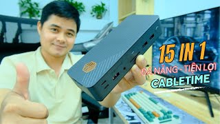 Nhỏ Gọn Tiện Lợi Đa Năng Với CABLETIME 15 in 1 [upl. by Darej]