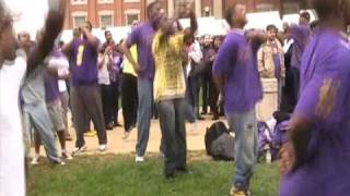 Omega Psi Phi Strollin  Howard University [upl. by Hew]