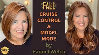 CRUISE CONTROL in SS Iced Pumpkin Spice amp MODEL MODE in Fiery Copper by Raquel Welch Wig Review etc [upl. by Rodmur652]