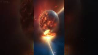 thermonuclear explosion of a planet in space 3d blender [upl. by Pren892]