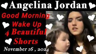 111624 Good Morning Wake Up with Angelina Jordan and 4 More Beautiful Shorts to Start Your Day [upl. by Llered811]