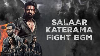 SALAAR KATERAMA FIGHT BGM HD ravibasrur hombalefilms prashanthneel salaar vijaykiragandur [upl. by Denbrook]