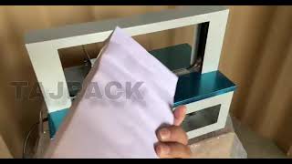 Banknote Banding Machine Paper Money Strapping Bundling Machine [upl. by Annirtak]