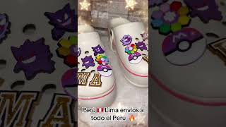 ¿conoces los JIBBITZ  Pokemon jibbitz pokemon charms peru lima gengar crocs [upl. by Yesnnyl]