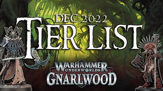 WARHAMMER UNDERWORLDS TIER LIST  DEC 2022 [upl. by Ikcim]