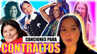 CONTRALTOS MUJERES  Canciones para contraltos Español [upl. by Corney669]