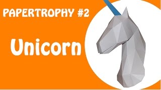 PAPERTROPHY 2  Unicorn Stop Motion DOWNLOAD [upl. by Anawak]