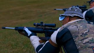 US Military Personnel Participate in 63rd Interagency Rifle Competition [upl. by Nehtanhoj588]