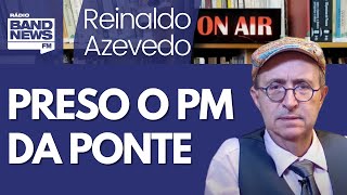 Reinaldo – PM que jogou homem da ponte é preso Tarcísio fala em expulsão o que diz o juiz [upl. by Anitneuq]