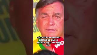 BOLSONARO COMENTA ALIANÇAS POLÍTICAS noticias [upl. by Namilus]