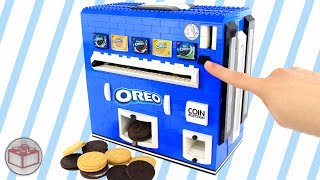 Oreo Themed Custom LEGO Vending Machine  10 OPTIONS [upl. by Aseiram]