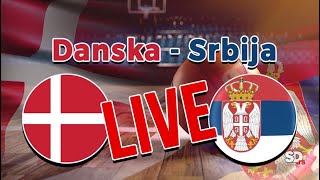 Svi poeni sa utakmice Srbija vs Danska Highlights [upl. by Ebanreb]