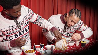 The FC Bayern GINGERBREAD CHALLENGE ft Sané Davies amp more 🎄🍪 [upl. by Ulu529]