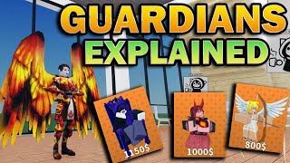 All Guardians Explained in Arena Tower Defense [upl. by Omidyar]