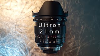 Looking at the Voigtlander 21mm f14 Nokton You should consider the Ultron 21mm f18 [upl. by Ennovart]