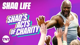 Shaq Life Shaq’s Acts of Charity MASHUP  TNT [upl. by Tennaj148]