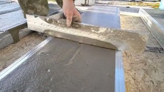 2nd Pouring of Air Crete Shed Panels [upl. by Uke]