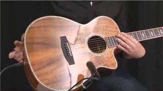 Prestige Eclipse KOA KOA Guitar World Review [upl. by Semajwerdna405]