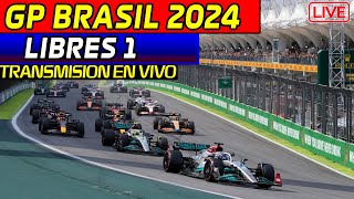 🔴F1 DIRECTO GP BRASIL LIBRES 1  TRANSMISION EN VIVO REACCIONANDO en VIVO Righs Speed [upl. by Arah]