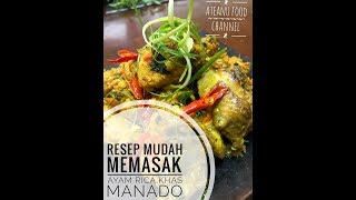 Resep Masakan Ayam Rica Manado [upl. by Htebi]