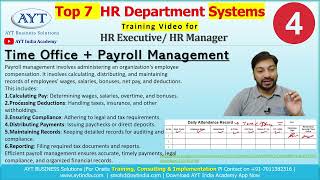 Time Office and Payroll Management Training  Salary Sheet Format  Salary making Process [upl. by Cilka23]