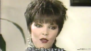 Pat Benatar and Chrissie Hynde Talk Motherhood 1985 [upl. by Netsirk]