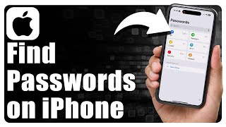 How To Find Passwords On iPhone [upl. by Gilba]