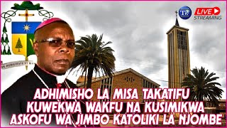 🔴LIVE ADHIMISHO LA MISA TAKATIFU KUWEKWA WAKFU NA KUSIMIKWA ASKOFU WA JIMBO KATOLIKI LA NJOMBE [upl. by Solange]