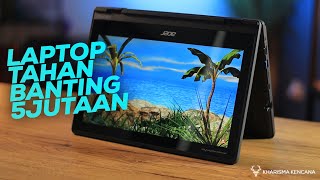 LAPTOP CONVERTIBLE TAHAN BANTING  ACER TRAVELMATE SPIN B3 [upl. by Barnabe793]