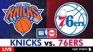 Knicks vs 76ers Live Streaming Scoreboard PlayByPlay Highlights Stats amp Analysis  NBA on TNT [upl. by Arlan]